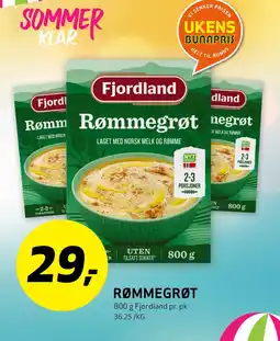 Bunnpris RØMMEGRØT tilbud