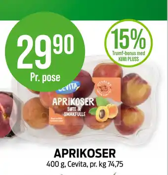 Kiwi APRIKOSER tilbud