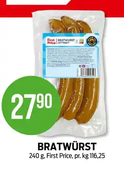 Kiwi BRATWÜRST tilbud