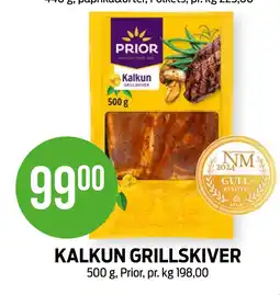 Kiwi KALKUN GRILLSKIVER tilbud