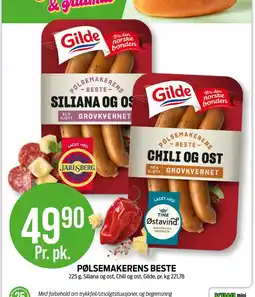 Kiwi PØLSEMAKERENS BESTE tilbud