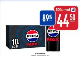 Rema 1000 PEPSI MAX 10PK tilbud