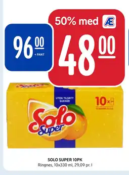 Rema 1000 SOLO SUPER 10PK tilbud