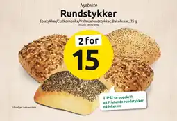 Joker Rundstykker tilbud