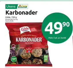 Joker Karbonader tilbud