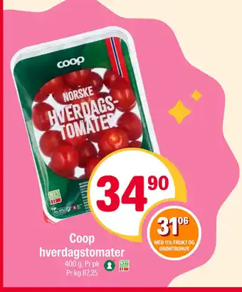 Coop Extra Coop hverdagstomater tilbud