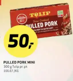 Bunnpris Tulip pulled pork tilbud