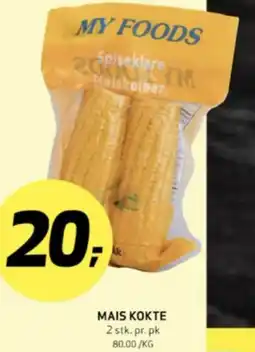 Bunnpris Ukjent maiskolbe tilbud