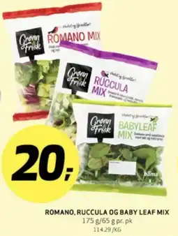 Bunnpris Grønn og frisk salat tilbud