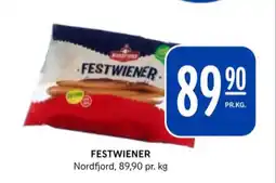 Rema 1000 Nordfjord festwiener tilbud