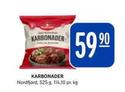 Rema 1000 Nordfjord karbonader tilbud