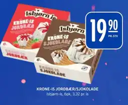 Rema 1000 Krone is isvafler sjokolade tilbud