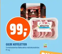 Coop Obs Gilde svinekoteletter tilbud