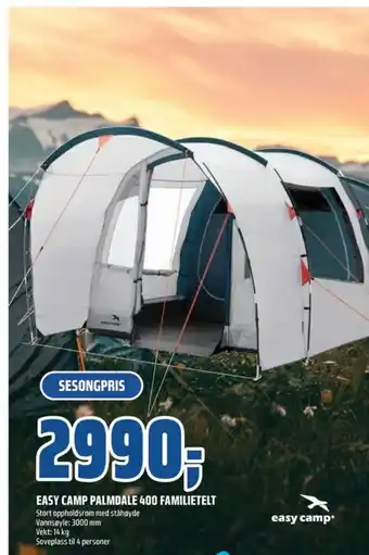 Coop Obs Easy camp telt tilbud