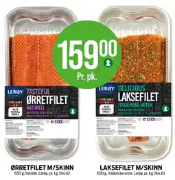 Kiwi Lerøy laksefilet tilbud