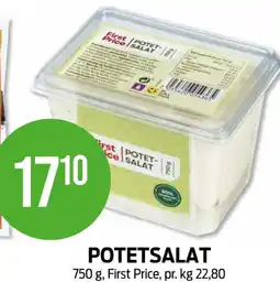 Kiwi First price potetsalat tilbud