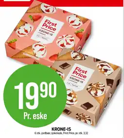 Kiwi First price sjokoladeisvafler tilbud