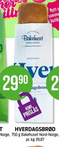 Kiwi Bakehuset hverdagsgrovt tilbud