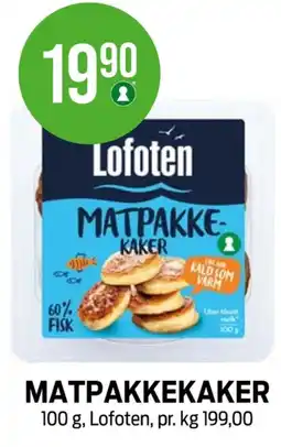 Kiwi Lofoten fiskekaker tilbud