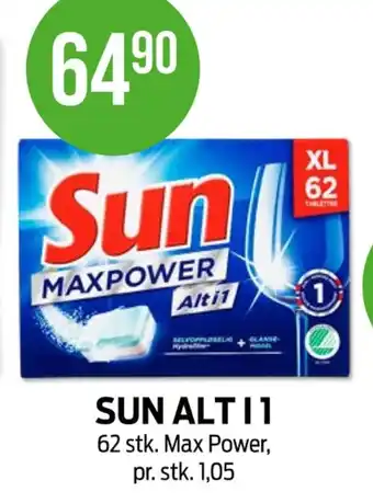 Kiwi Sun maskinoppvask - tabs tilbud