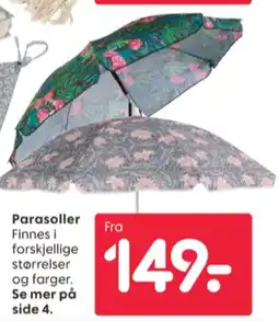 Rusta Ukjent parasoll tilbud