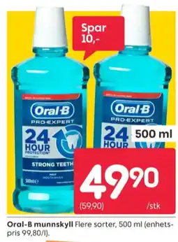 Rusta Oral b munnskyll tilbud
