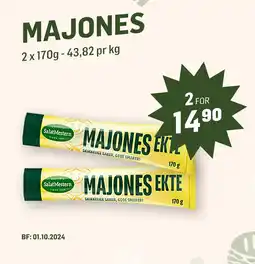 Holdbart MAJONES tilbud