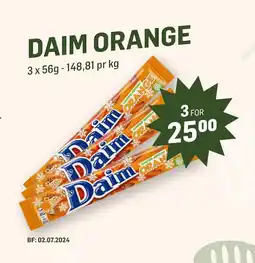 Holdbart DAIM ORANGE tilbud