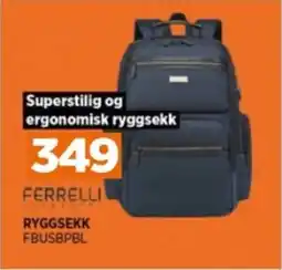 POWER RYGGSEKK FBUSBPBL tilbud