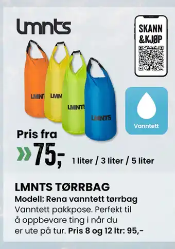 Sport Outlet LMNTS TØRRBAG tilbud