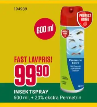 Europris Protect home insektspray tilbud