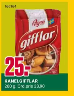 Europris Pågen gifflar kanel tilbud