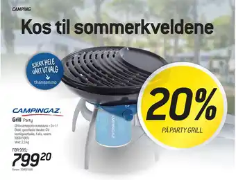 Thansen Grill tilbud
