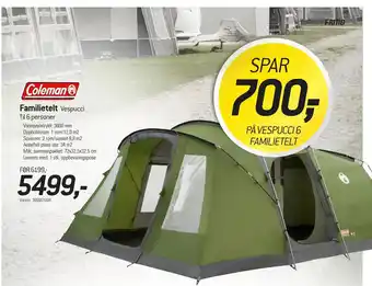 Thansen Familietelt tilbud