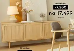 Skeidar Woodcraft skjenk tilbud