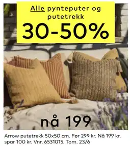 Skeidar Arrow putetrekk tilbud