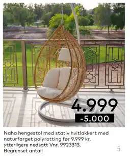 Skeidar Naha hengestol tilbud