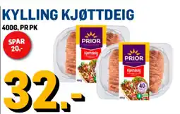 Price Lagerbutikk KYLLING KJØTTDEIG tilbud