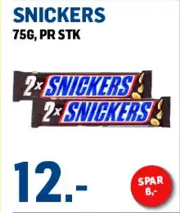 Price Lagerbutikk SNICKERS tilbud