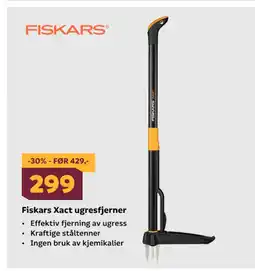 Megaflis Fiskars Xact ugresfjerner tilbud