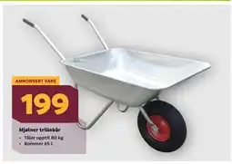 Megaflis Mjølner trillebår tilbud