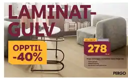 Megaflis Pergo laminatgulv Lillehammer Select Beige Oak tilbud