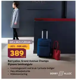 Megaflis Berryalloc Grand Avenue Champs Elysees laminatgulv tilbud