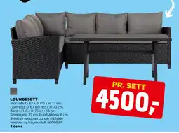 jem & fix LOUNGESETT tilbud