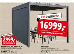jem & fix PERGOLA tilbud