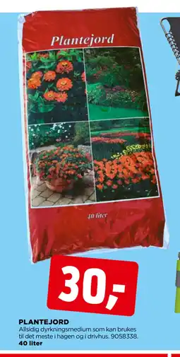 jem & fix PLANTEJORD tilbud