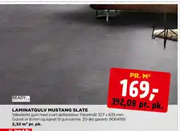 jem & fix LAMINATGULV MUSTANG SLATE tilbud