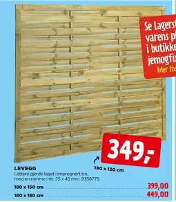 jem & fix LEVEGG tilbud