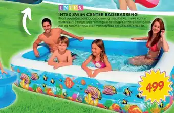 Extra Leker INTEX SWIM CENTER BADEBASSENG tilbud