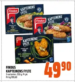 Coop Obs FINDUS KAPTEINENS FYLTE tilbud